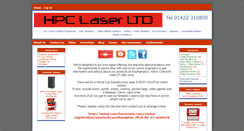 Desktop Screenshot of hpclaser.co.uk