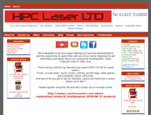 Tablet Screenshot of hpclaser.co.uk